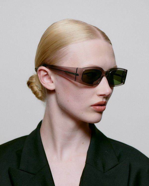 Alex / Grey Transparent & Graphite Green Lens - Shade Files